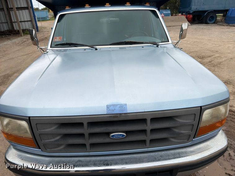 image for item FK3745 1997 Ford F350 dump bed pickup truck