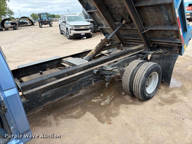 image for item FK3745 1997 Ford F350 dump bed pickup truck