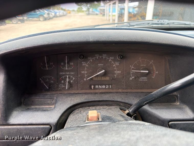 image for item FK3745 1997 Ford F350 dump bed pickup truck