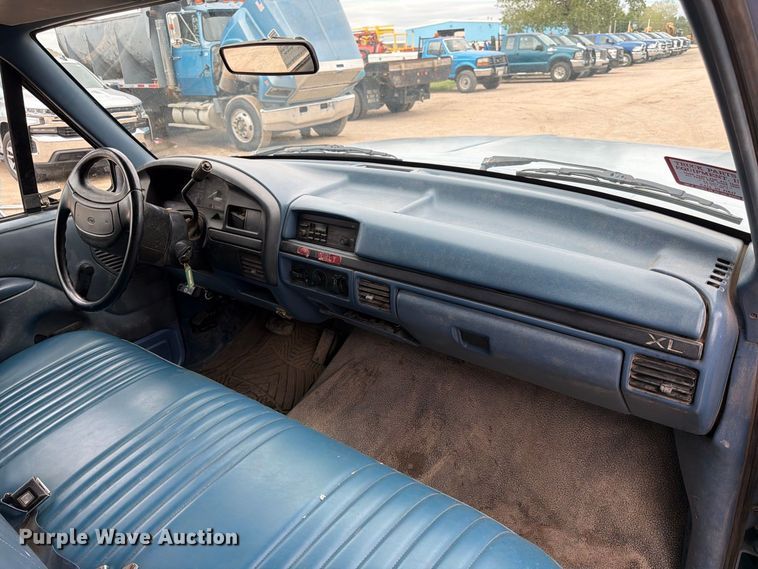 image for item FK3745 1997 Ford F350 dump bed pickup truck