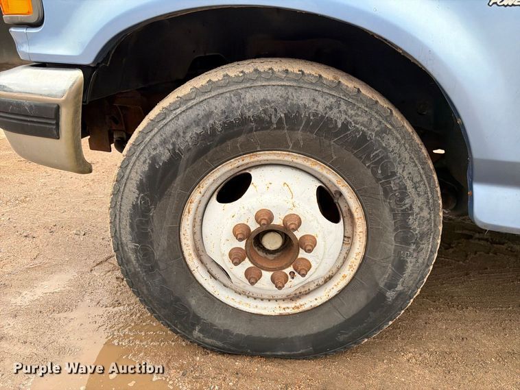 image for item FK3745 1997 Ford F350 dump bed pickup truck