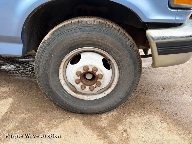 image for item FK3745 1997 Ford F350 dump bed pickup truck