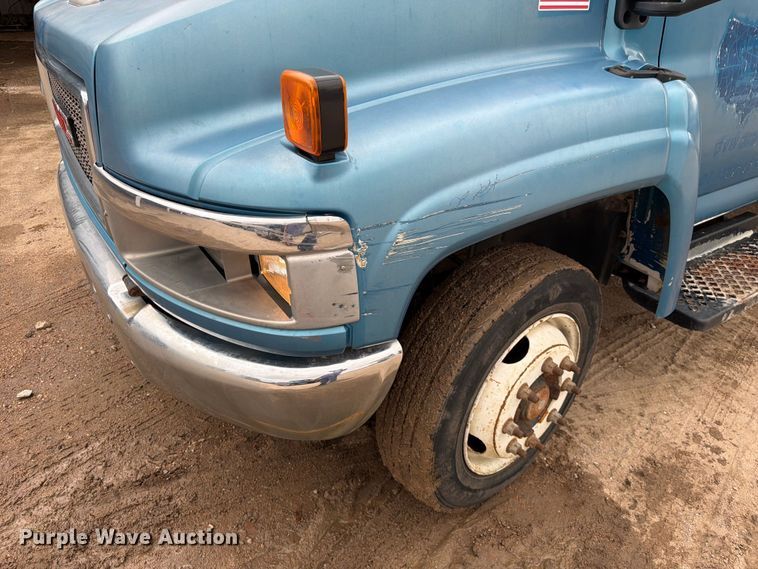 image for item FK3746 2005 GMC C4500 dump flatbed truck