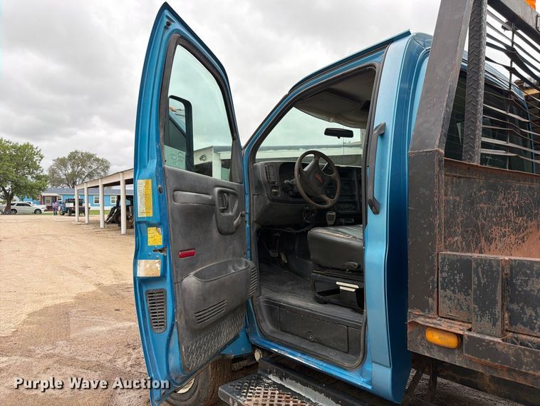 image for item FK3746 2005 GMC C4500 dump flatbed truck