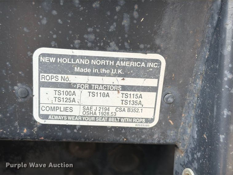 image for item FK3748 2004 New Holland TS100A Plus 