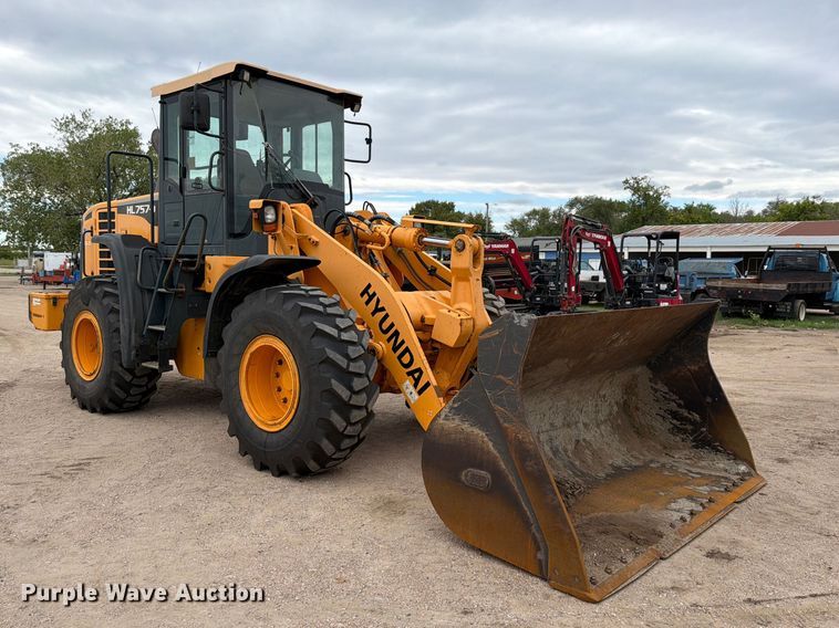 image for item FK3752 2012 Hyundai HL757-9 wheel loader