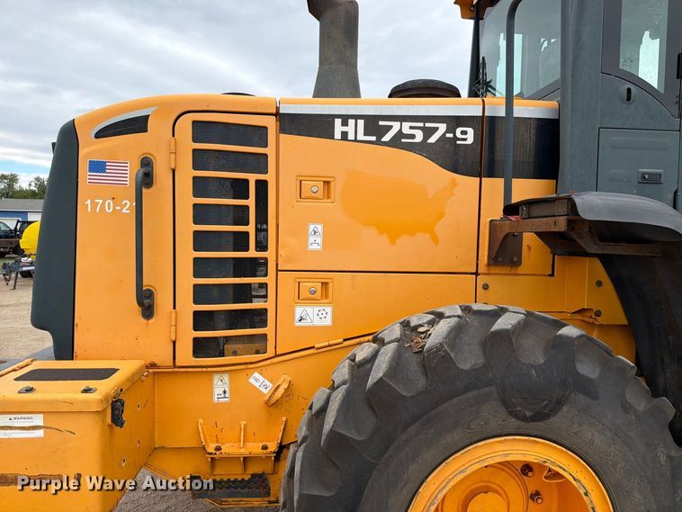 image for item FK3752 2012 Hyundai HL757-9 wheel loader