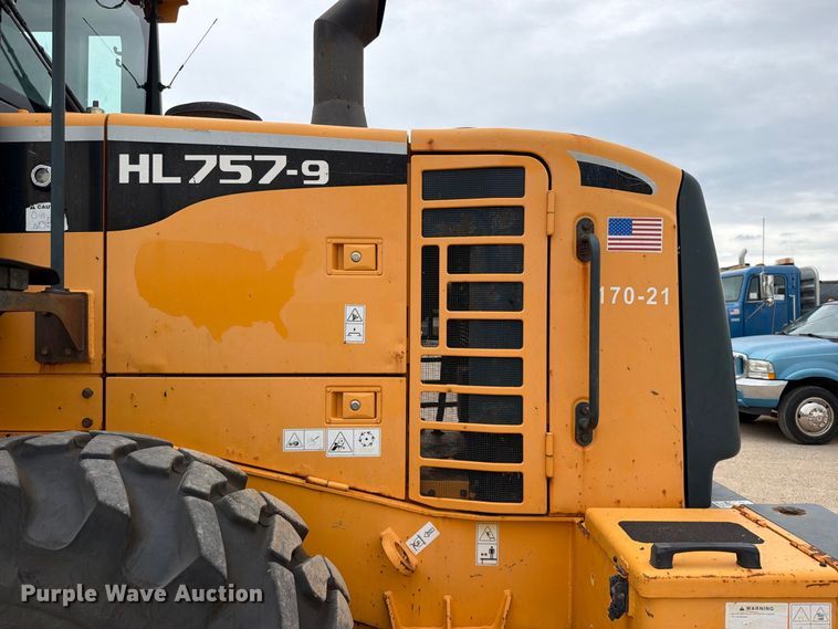 image for item FK3752 2012 Hyundai HL757-9 wheel loader
