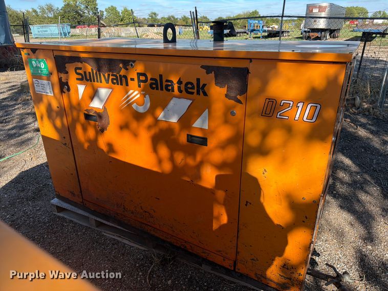 image for item FK3760 2006 Sullivan-Palatek D210U11JDB air compressor