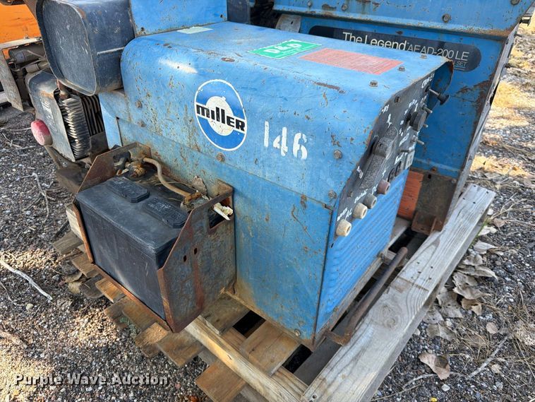 image for item FK3761 2 Miller welder/generators