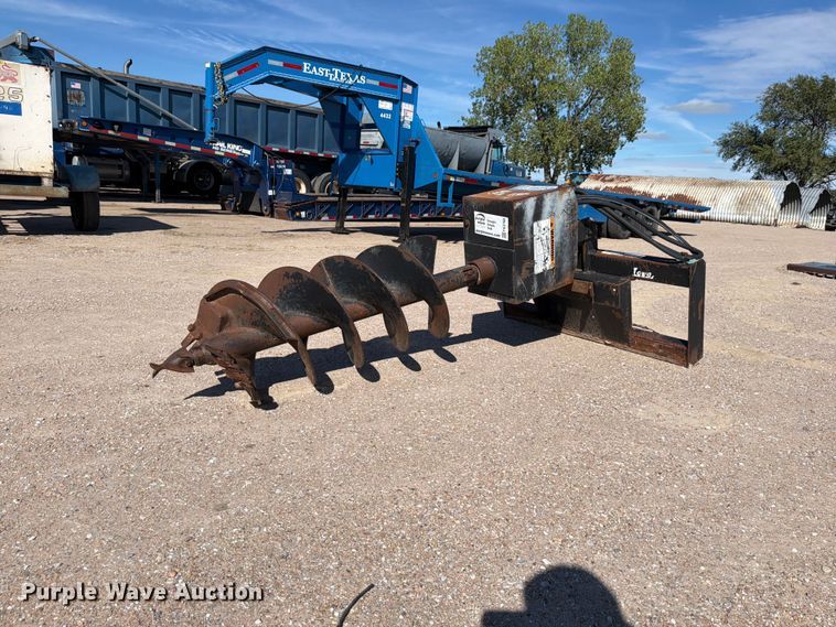 Lowe MFG 2150E skid steer auger