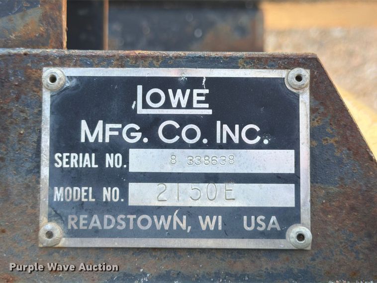 image for item FK3768 Lowe MFG 2150E skid steer auger