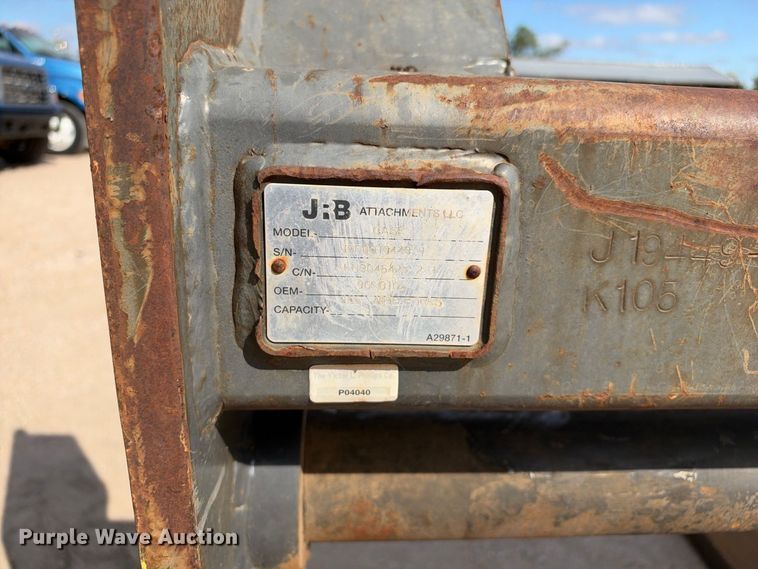 image for item FK3771 JRB Case pallet forks