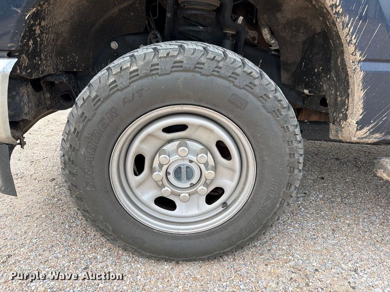 image for item FK3773 2024 Ford F250 Crew Cab flatbed pickup truck