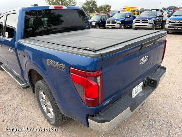 image for item FK3775 2024 Ford F150 XLT Crew Cab pickup truck