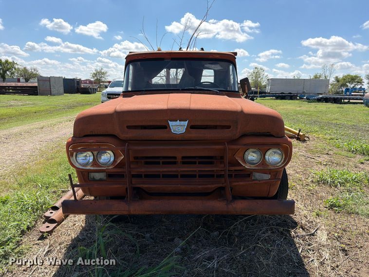 image for item FK3777 Ford F-100 winch truck