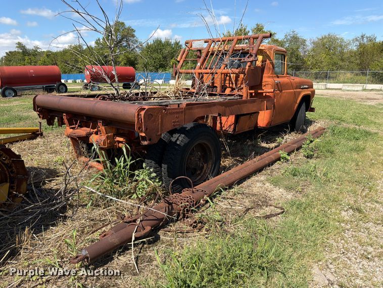image for item FK3777 Ford F-100 winch truck