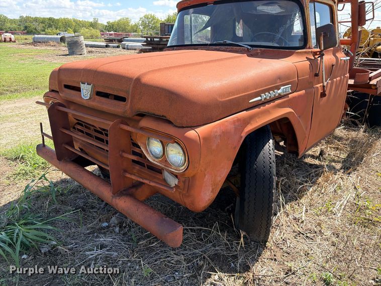 image for item FK3777 Ford F-100 winch truck