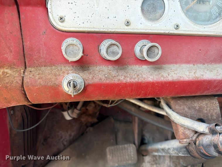image for item FK3777 Ford F-100 winch truck