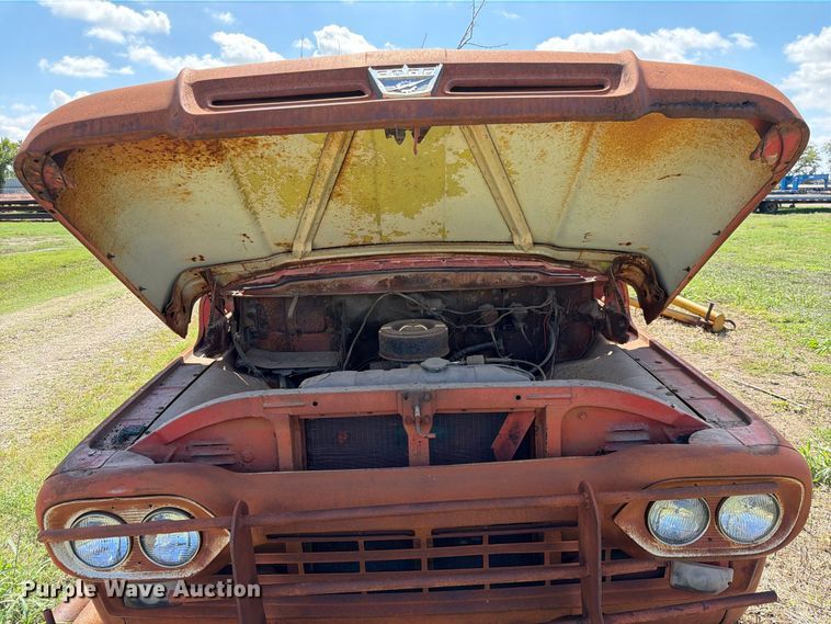 image for item FK3777 Ford F-100 winch truck