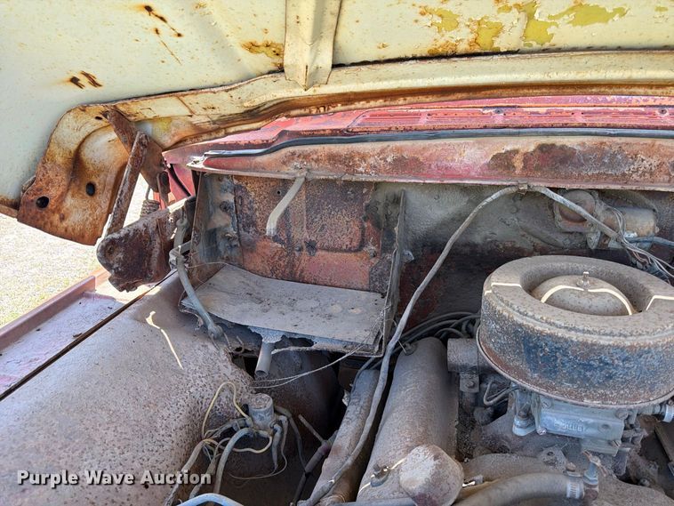 image for item FK3777 Ford F-100 winch truck