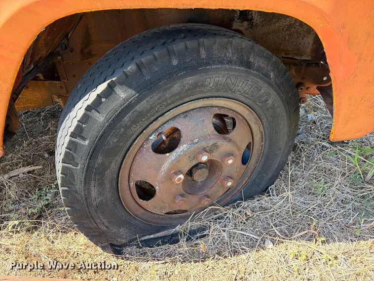image for item FK3777 Ford F-100 winch truck