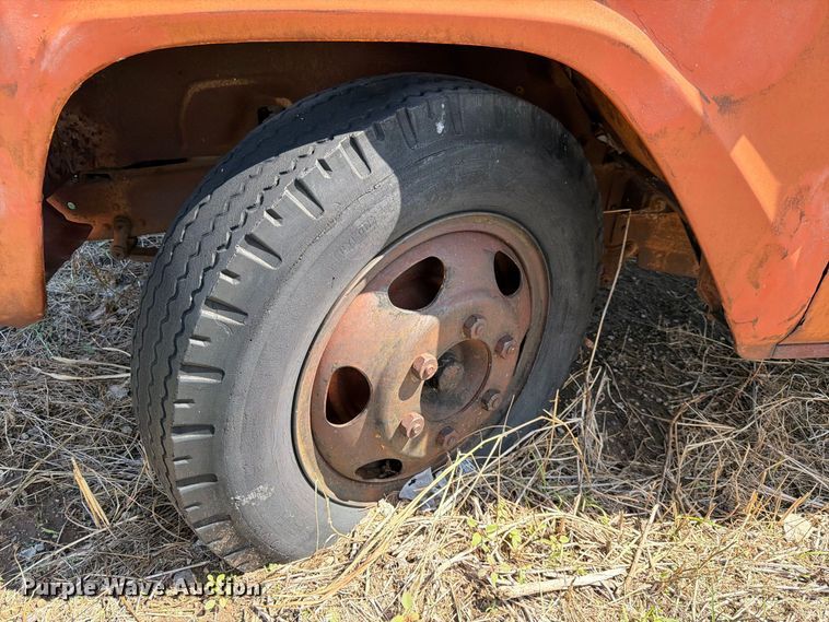 image for item FK3777 Ford F-100 winch truck