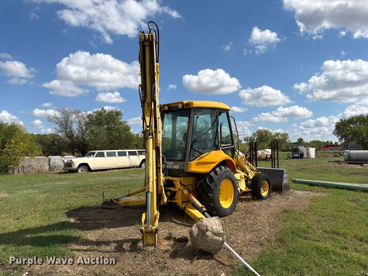 image for item FK3781 2002 New Holland LB75 backhoe