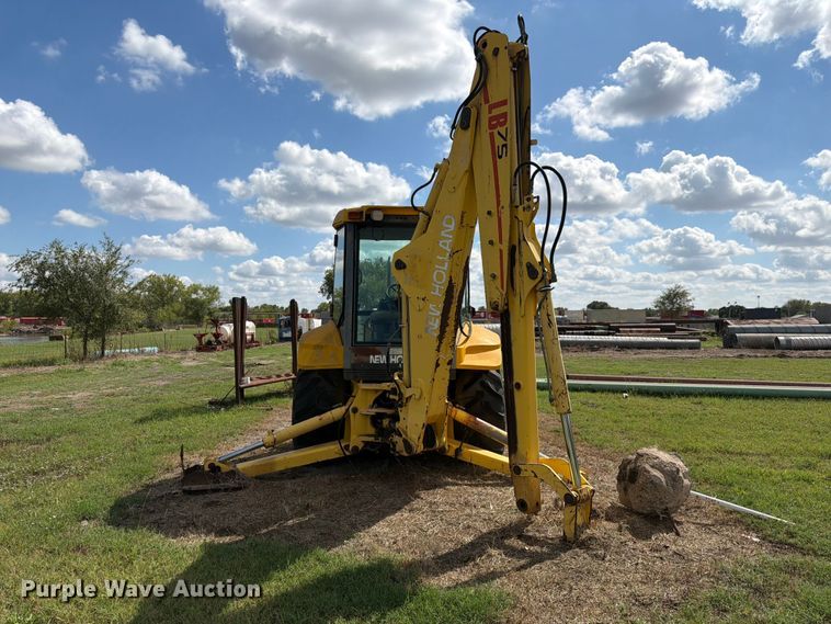 image for item FK3781 2002 New Holland LB75 backhoe