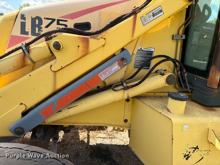 image for item FK3781 2002 New Holland LB75 backhoe