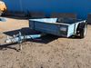 Tilt deck utility trailer
