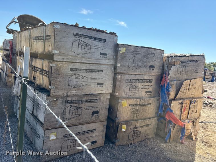 image for item DO1931 (24) 2024 Valley Pioneer MAC1220F livestock sheds