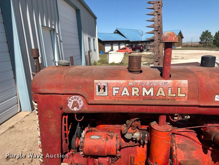 image for item EI7794 1952 Farmall Super A tractor