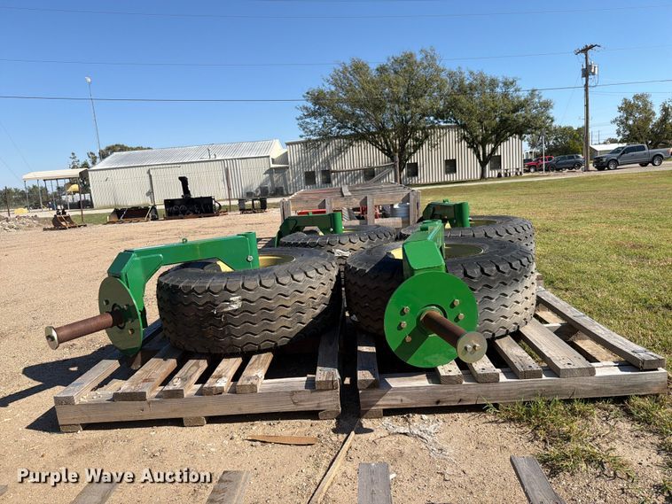 image for item EI7858 (4) Good Year gauge wheels and tires
