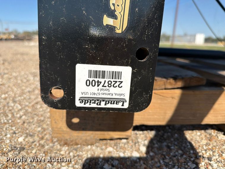 image for item EI7867 Land Pride BS10 skid steer bale spear