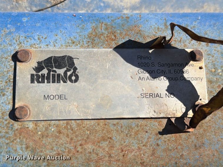 image for item EL0999 Rhino SE6 rotary mower