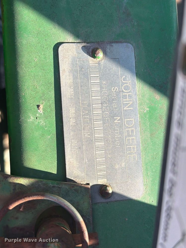 image for item EL1087 John Deere 920 flex head