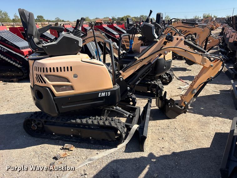 image for item ES8363 2024 Erie EM15 mini excavator