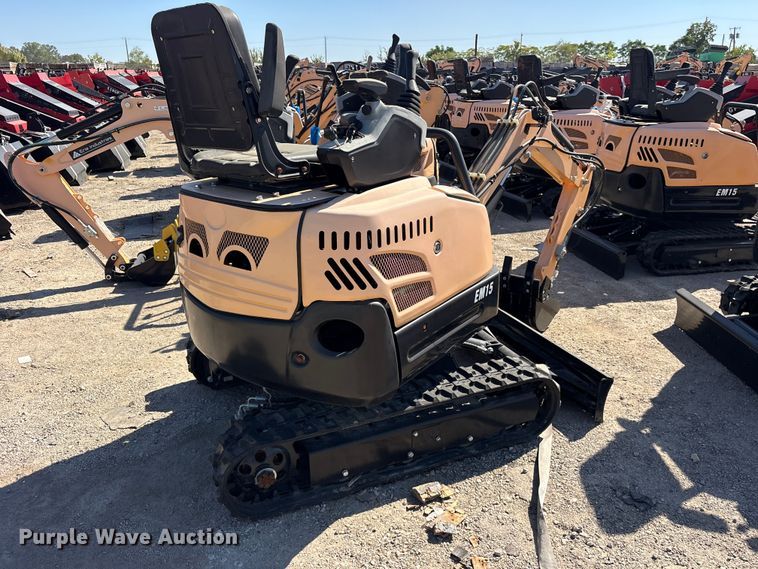 image for item ES8363 2024 Erie EM15 mini excavator