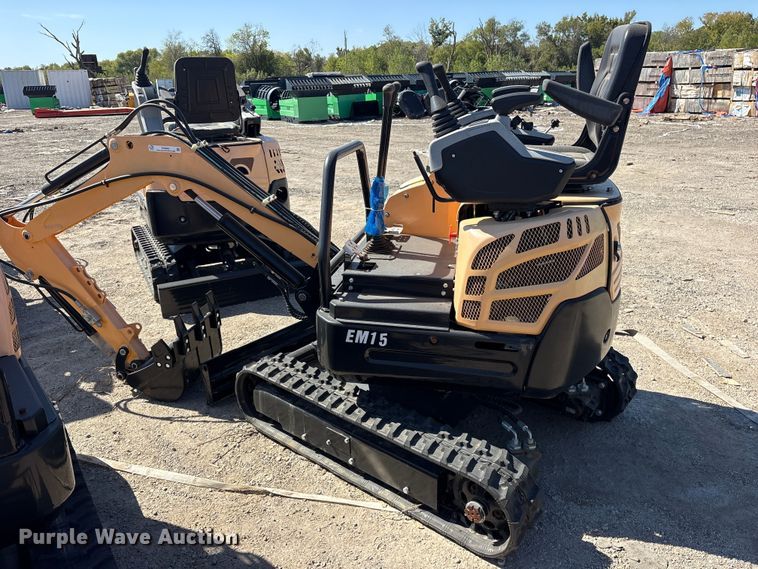 image for item ES8363 2024 Erie EM15 mini excavator