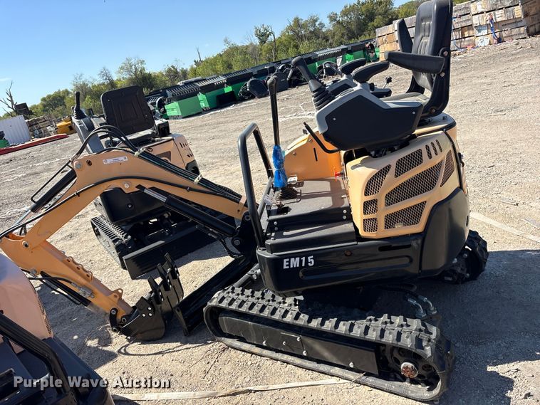 image for item ES8363 2024 Erie EM15 mini excavator