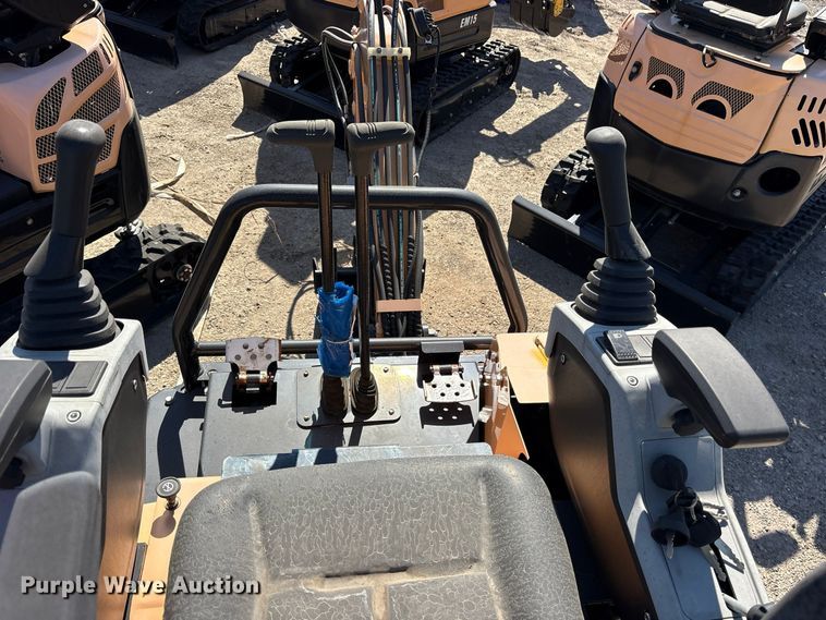 image for item ES8363 2024 Erie EM15 mini excavator