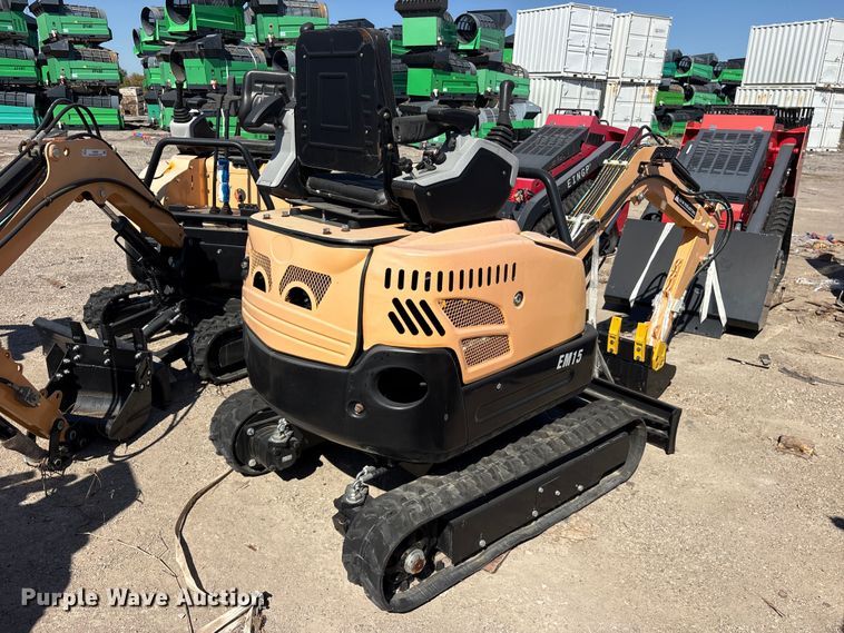 image for item ES8364 2024 Erie EM15 mini excavator