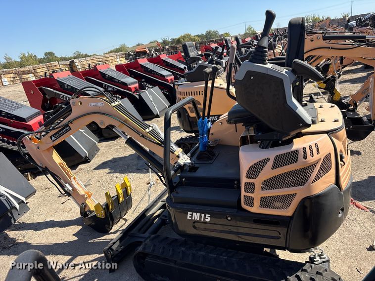 image for item ES8364 2024 Erie EM15 mini excavator