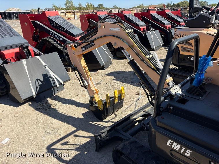 image for item ES8364 2024 Erie EM15 mini excavator