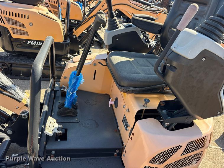 image for item ES8364 2024 Erie EM15 mini excavator