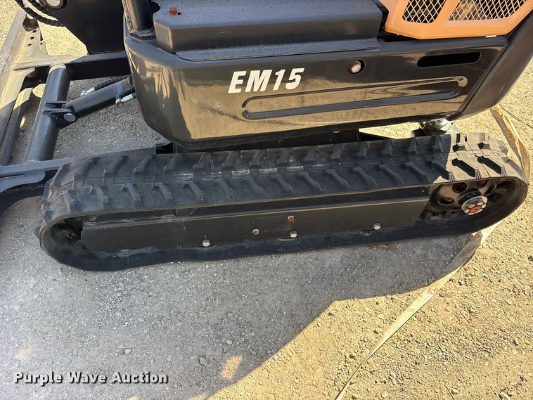 image for item ES8364 2024 Erie EM15 mini excavator