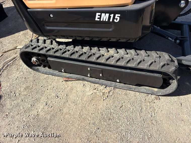 image for item ES8364 2024 Erie EM15 mini excavator