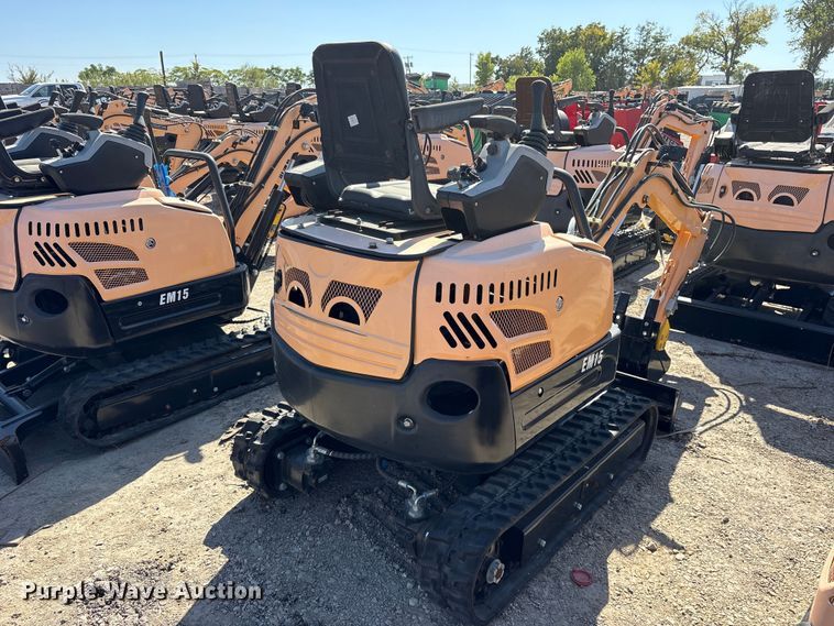 image for item ES8366 2024 Erie EM15 mini excavator