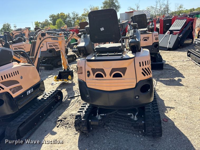 image for item ES8366 2024 Erie EM15 mini excavator